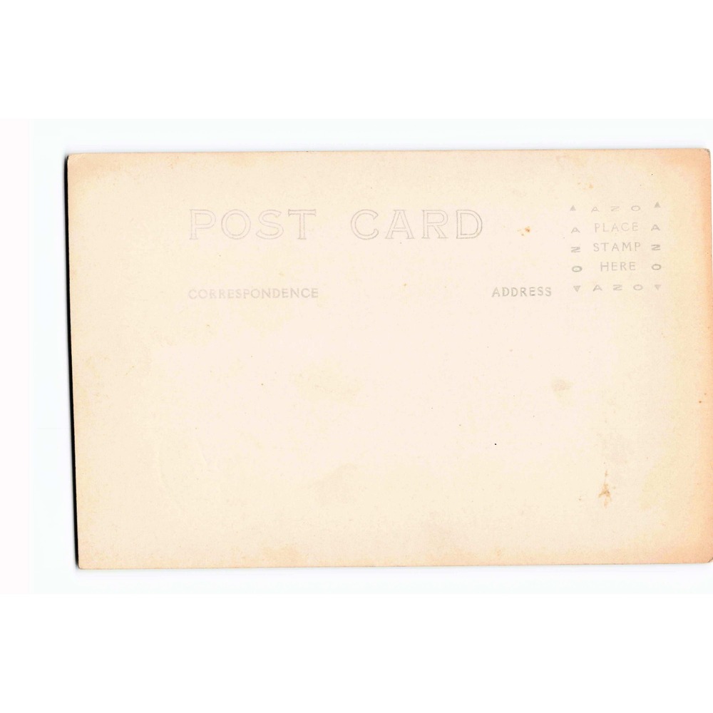 RPPC Unidentified Church Clapboard Bell Tower Real Photo Postcard AZO 1920s - Picture 2 of 2
